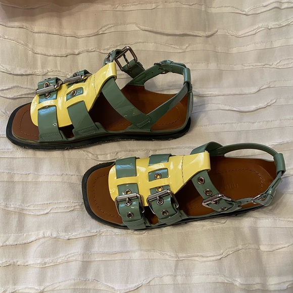 Brand new miu miu t-strap buckle sandals - Picture 8 of 12